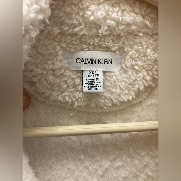 Calvin Klein Sherpa Vest XS/S - Picture 6 of 8